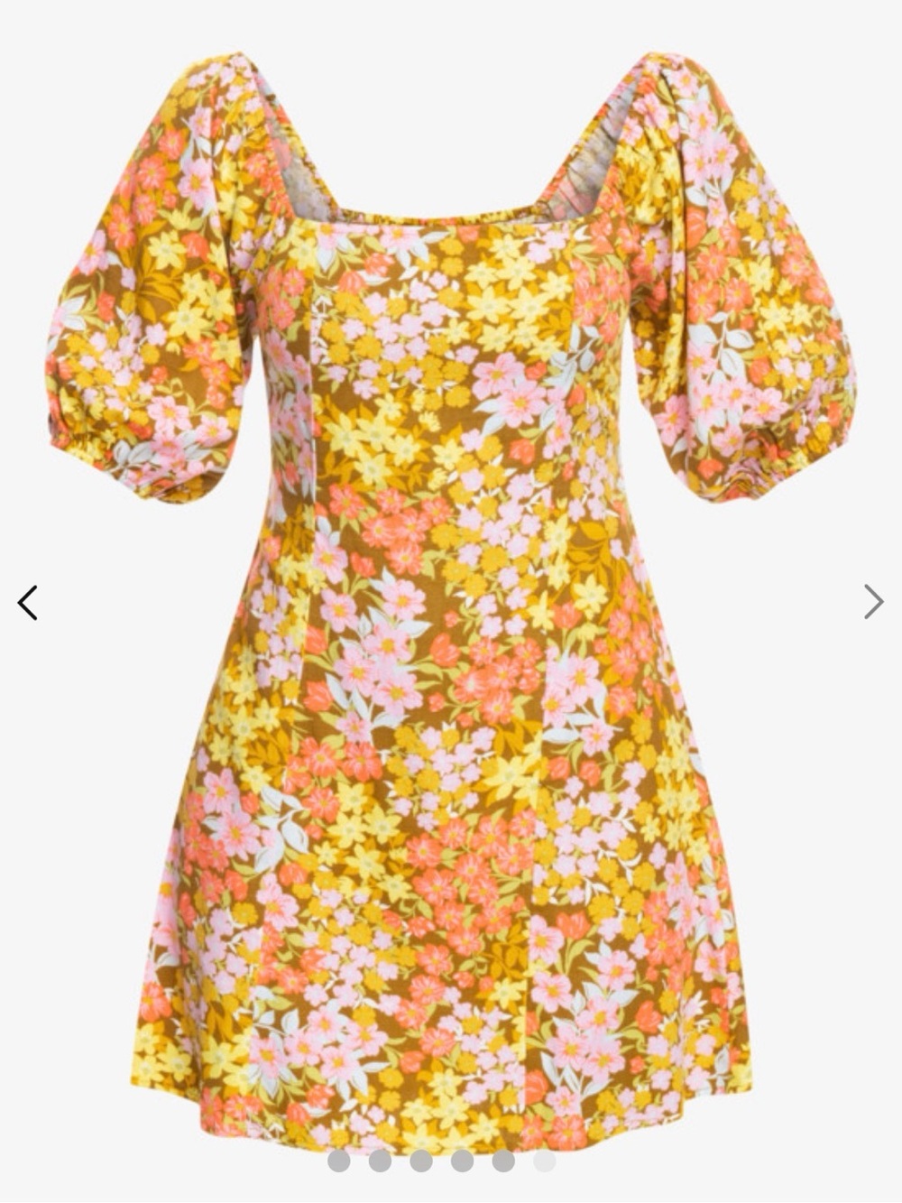 [NWT] Billabong Floral Mini Dress